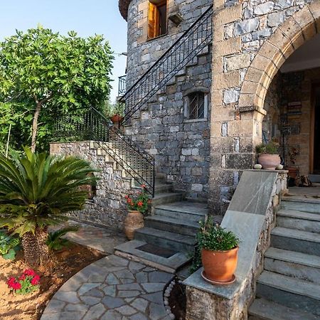 Villa Alex Stone House Kardamyli Exterior foto
