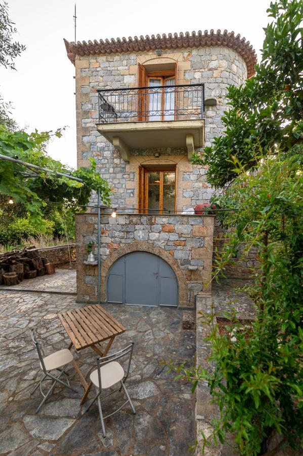Villa Alex Stone House Kardamyli Exterior foto