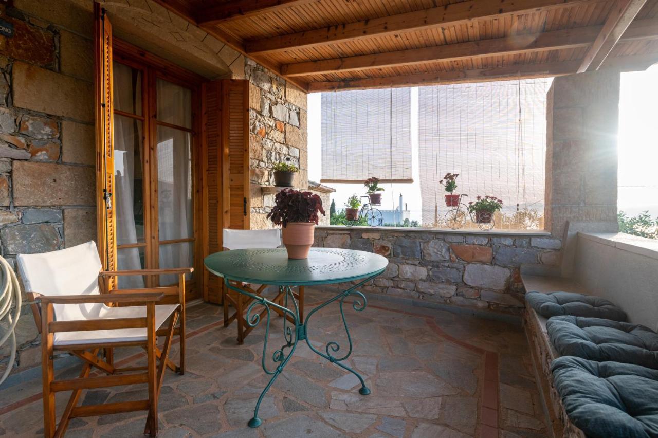 Villa Alex Stone House Kardamyli Exterior foto