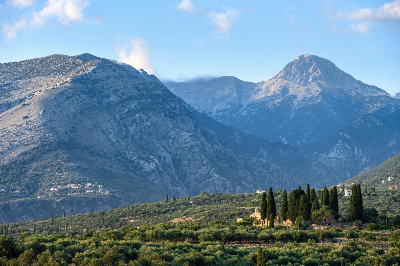 Villa Alex Stone House Kardamyli Exterior foto